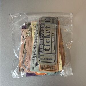 3 for $20 50pc Vintage Ephemera Vinyl Sticker Pack